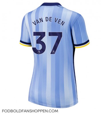Tottenham Hotspur Micky van de Ven #37 Udebanetrøje Dame 2024-25 Kortærmet